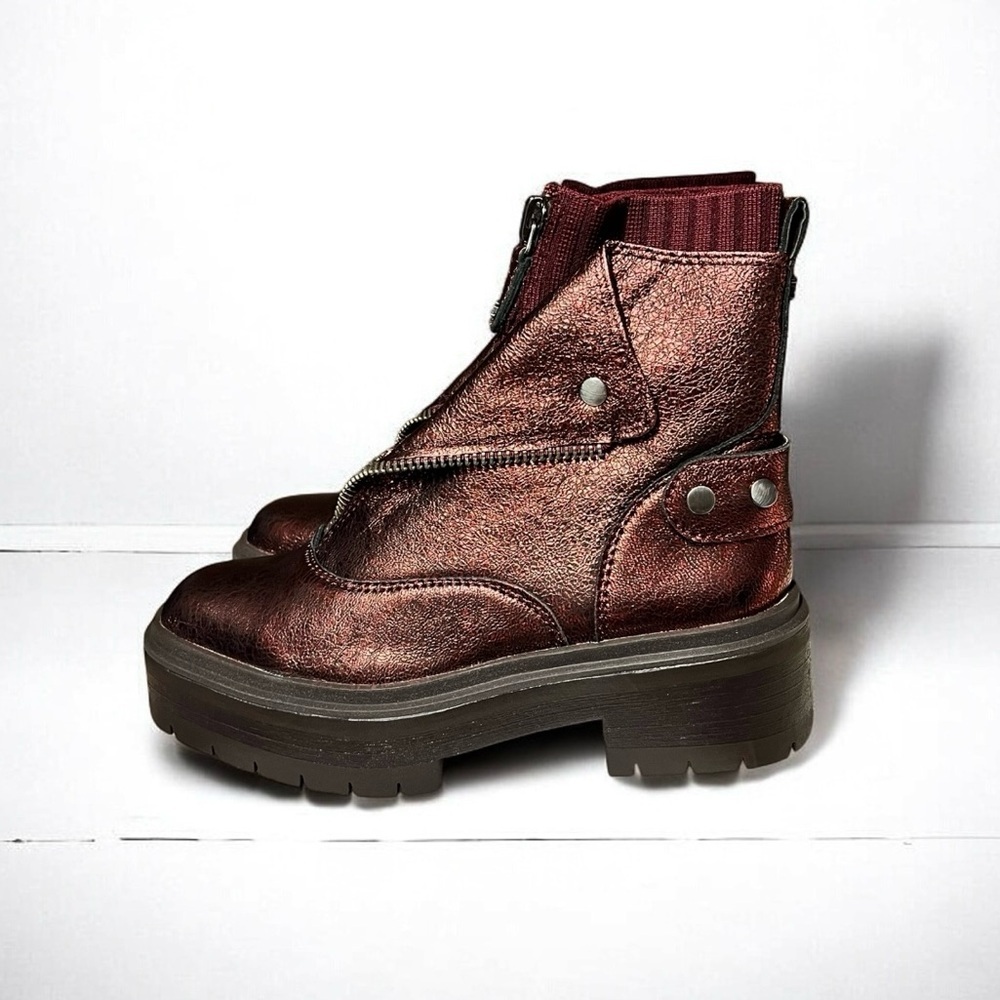 🌻NEW NWOT Sam Edelman Linds Zipper Chelsea Boot Women's Size 6